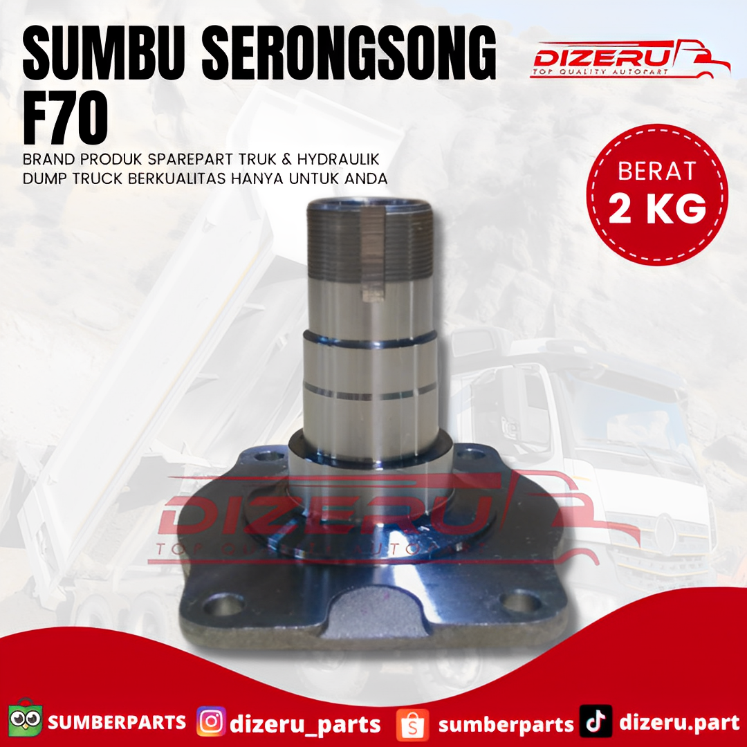 Sumbu Serongsong Gardan F70